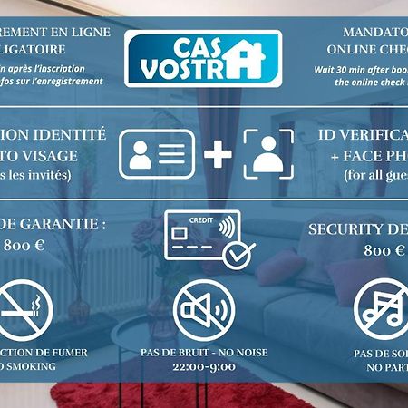 Au Nom De La Rose - Casa Vostra - Caution 800 Eur & Id Requises - Annemasse Daire Dış mekan fotoğraf
