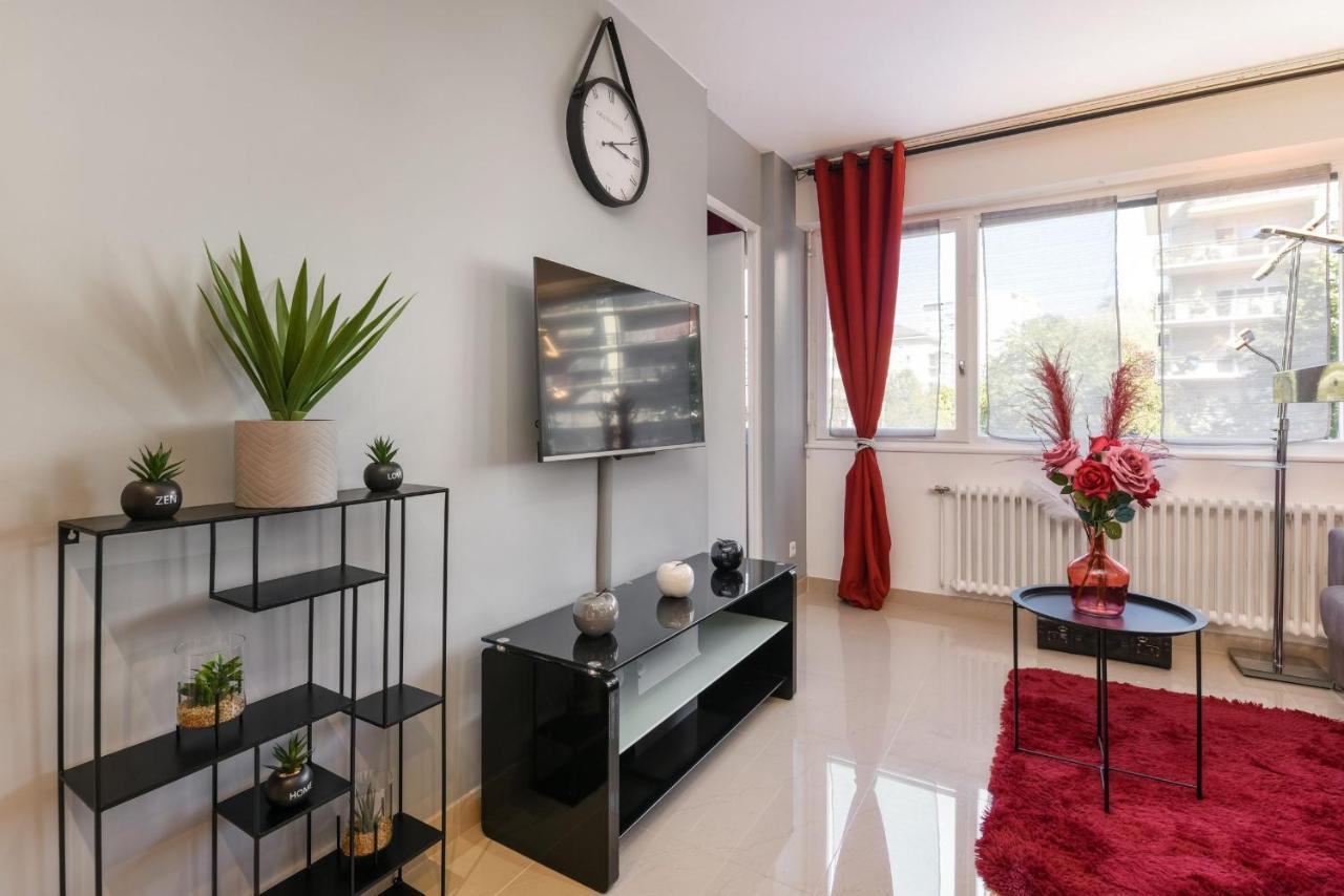 Au Nom De La Rose - Casa Vostra - Caution 800 Eur & Id Requises - Annemasse Daire Dış mekan fotoğraf