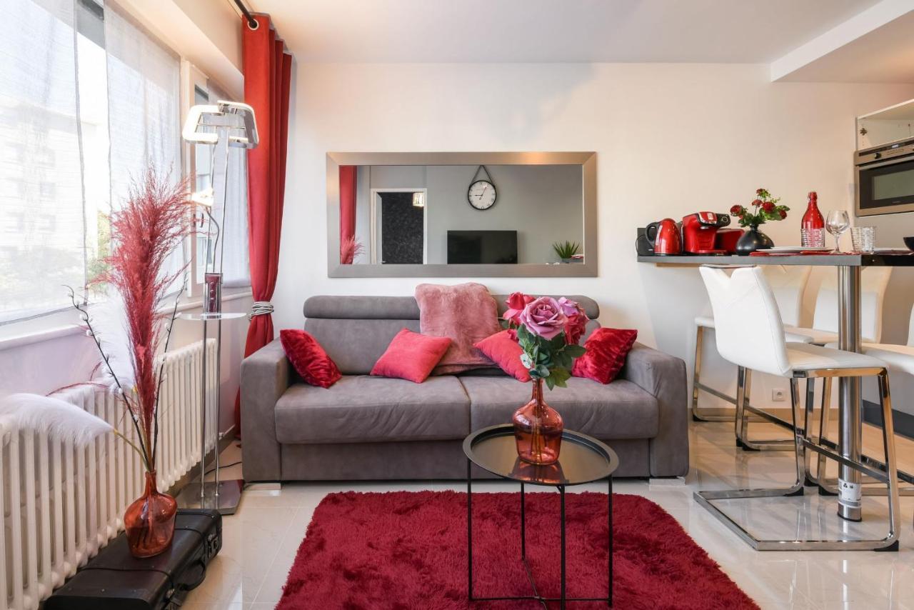 Au Nom De La Rose - Casa Vostra - Caution 800 Eur & Id Requises - Annemasse Daire Dış mekan fotoğraf